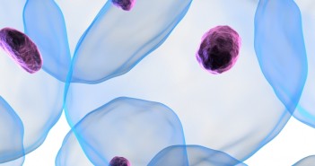 Novel inertial microfluidic device could enhance sorting and purification of cells 3D cells blue purplesmall