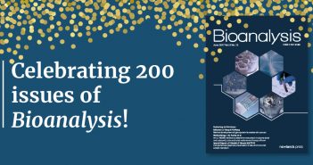 Celebrating the 200th issue of Bioanalysis BIO 200_Social media 1024 x 512