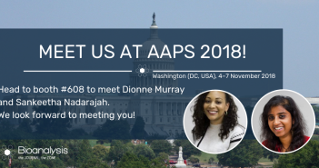 AAPS: day one highlights MEET US AT AAPS(2)