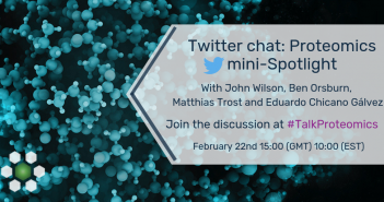 Twitter chat: proteomics mini-Spotlight #TalkProteomics Twitter
