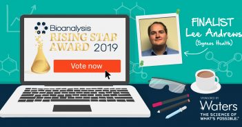 Bioanalysis Rising Star Award finalist: Lee Andrews BRSA nominee 2019 banners_Social media 1024 x 512 LA