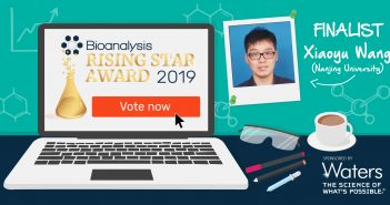 Bioanalysis Rising Star Award finalist: Xiaoyu Wang BRSA nominee 2019 banners_Social media 1024 x 512 XY