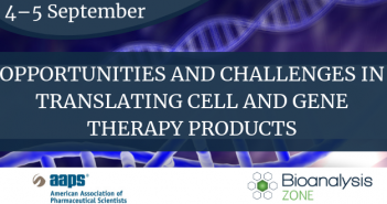 Conference report: opportunities and challenges in translating cell and gene therapy products aaps-conference-title
