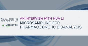 Microsampling for pharmacokinetic bioanalysis with Hua Li AAP Hua Li